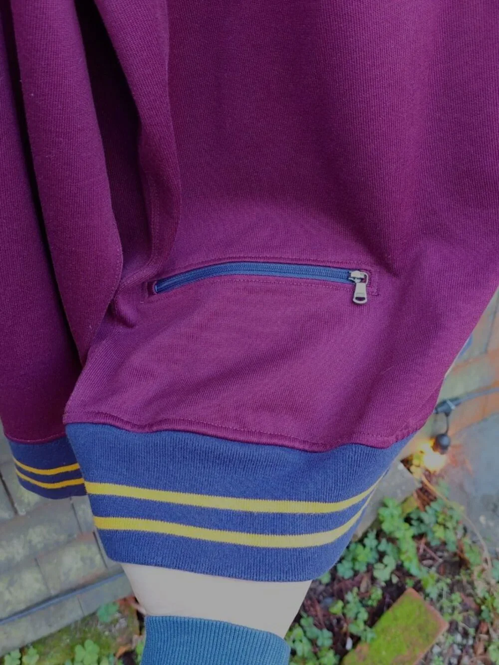 Men's Vintage 90s Polo Ralph Lauren Varsity Arc Spellout Track Jacket. Sz XXL